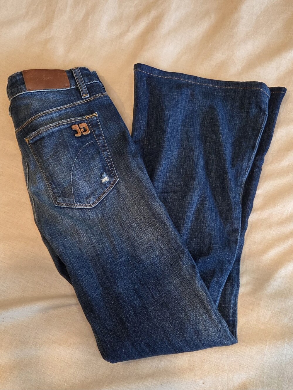 Joe’s Jeans “The Flare Visionaire” High Waist Flare Jeans Dark Wash Retro 27